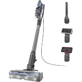 Bissell PowerClean FurFinder Corded Stick Vacuum, HEPA, 4282K | 30-foot power cord; self-standing design; bright headlights; tangle-free brush for pet hair pickup