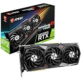MSI Gaming GeForce RTX 3090 24GB GDRR6X 384-Bit HDMI/DP Nvlink Tri-Frozr 2 Ampere Architecture OC Graphics Card (RTX 3090 GAMING X TRIO 24G) (Renewed)