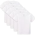 Fruit of the Loom Boys 5 Pack Toddler Crew Tee