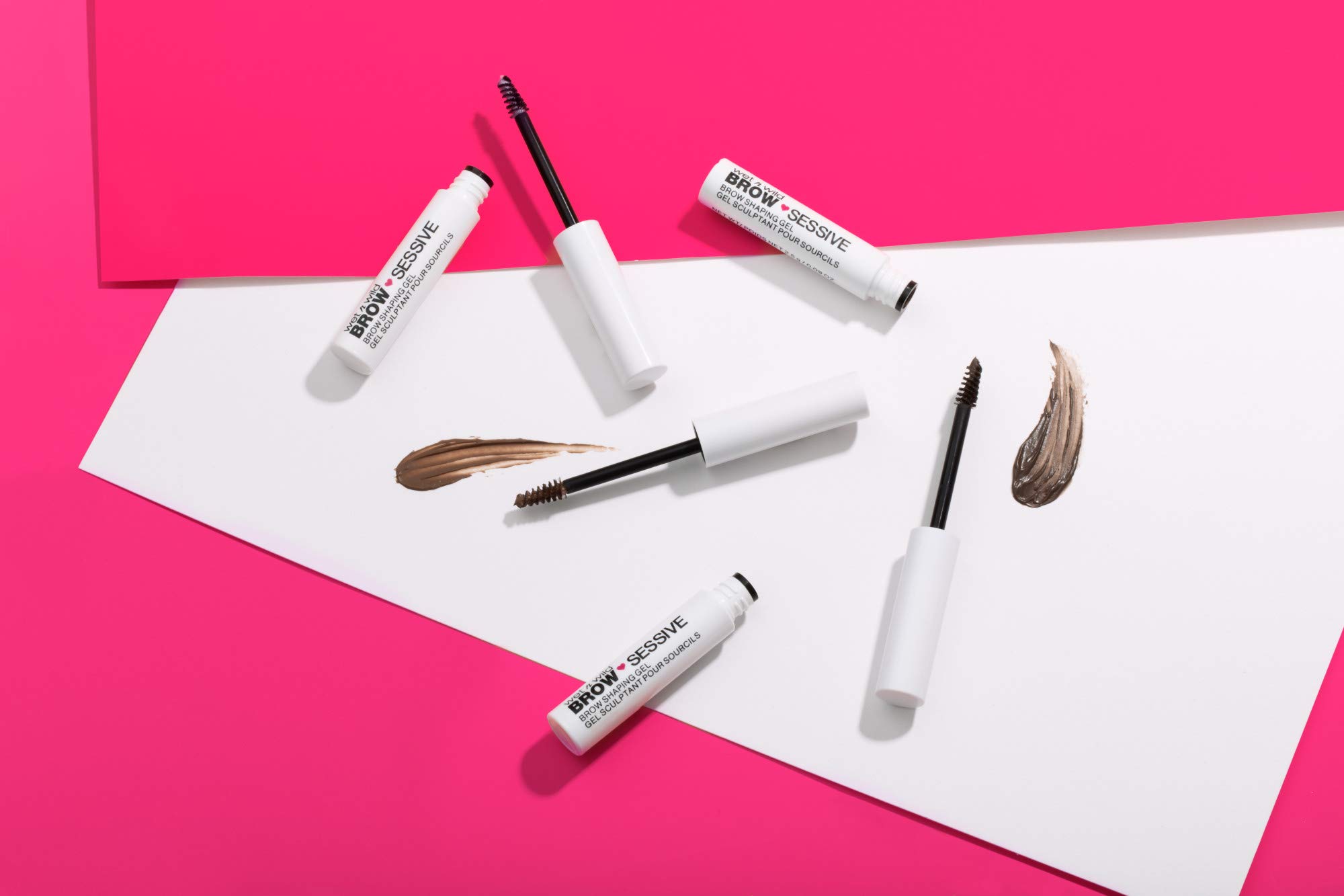wet n wild Brow-Sessive Eyebrow Shaping Makeup Gel Brown