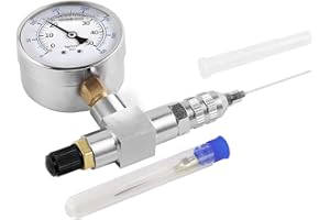 LTIENBST 350PSI Shock Nitrogen Needle Fill Tool Nitrogen Needle Kit with Needle Head Compatible with Kawasaki,Yamaha,Raptor T