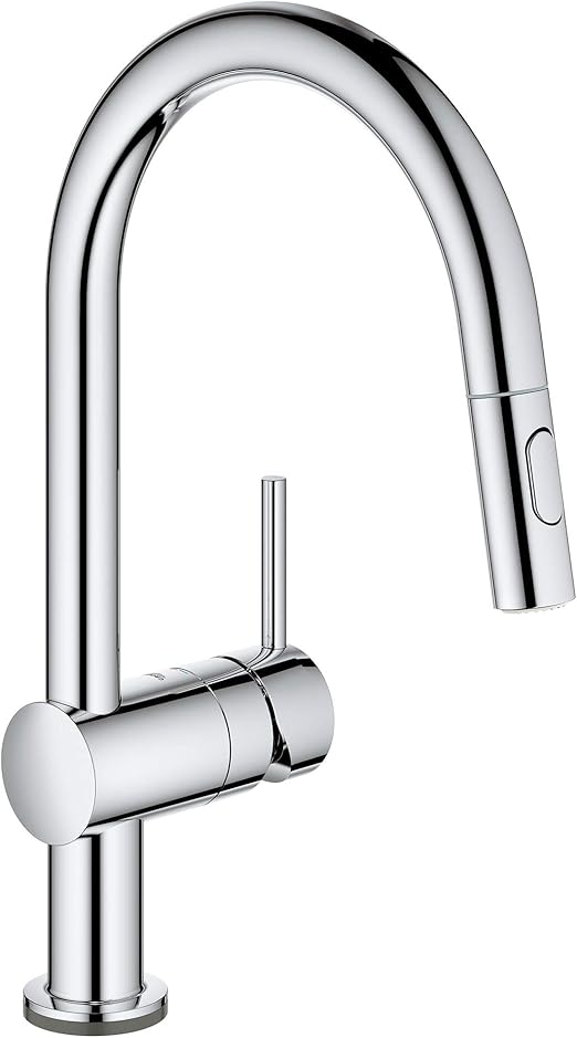 Grohe 31359002 Minta Touch Single Handle Kitchen Faucet Starlight