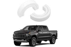 LBC.JZJU Tow Hook Cover for Chevrolet Silverado 1500 2007-2025 Custom Design Compatible Trailer Hitch Cover with Chevrolet Accessories （ White）