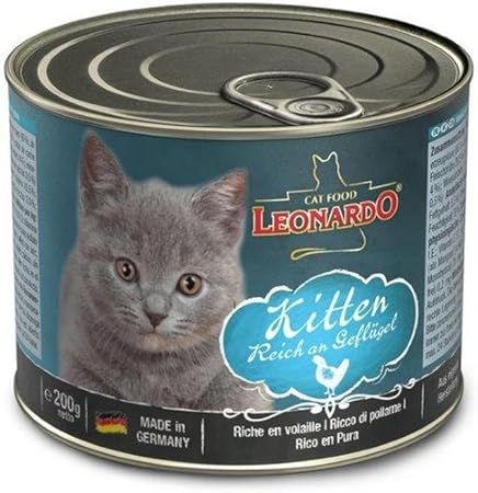leonardo kitten food