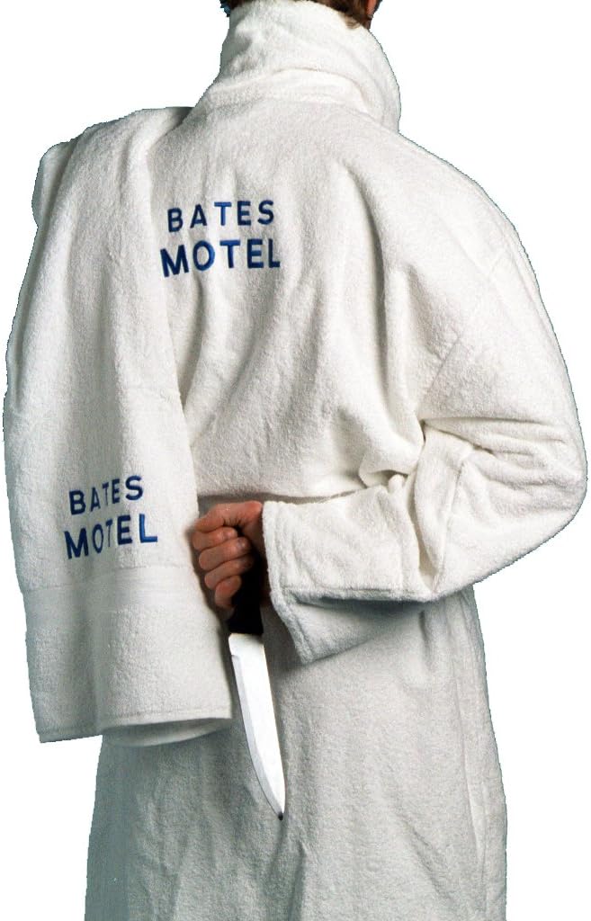 Filmgifts Pyscho Bates Motel Bath Towel