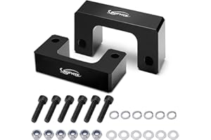 BDFHYK 2.5" Front Leveling Lift Kit Compatible with 2007-2021 Silverado 1500/Tahoe/Avalanche 1500/Suburban 1500 | Yukon Sierra 1500/Yukon XL 1500 Front Lift Spacers 2 Pack