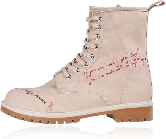 DOGO SHOES Stiefel Marilyn Monroe beige EU 40: Amazon.de: Schuhe