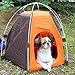 Pup-Tent, PYURS Pet Camp Tent Foldable Dog Bed House for Puppy Dog Kitten Cat