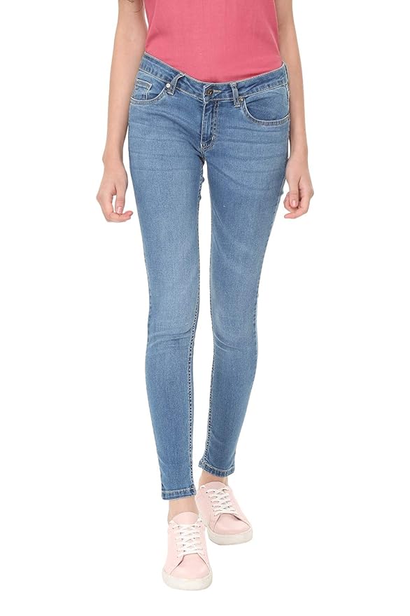 Buy People Women's Skinny Fit Jeans at Amazon.in