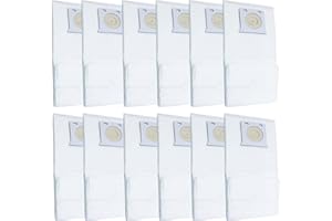 CAWLA IB600 HEPA Vacuum Cleaner Bags Fits for Kenmore Intuition Vacuum Cleaner BU4022, BU4020, BU4018, BU4050, BU3040(Set of 12)