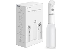 YourMate Electric Portable Bidet for Travel & Daily Hygiene, 2 Modes Spray, High Pressure Handheld, 350ML Tank, IPX7 Waterpro