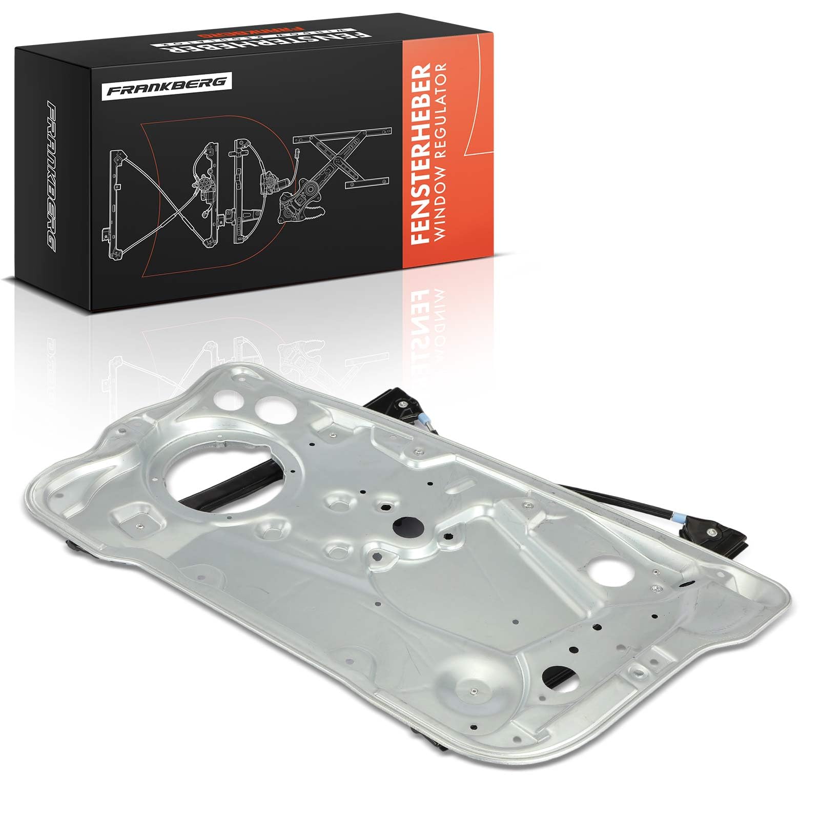 Frankberg Window Regulator with Panel Compatible with Fabia I 6Y2 6Y3 6Y5 MK I Fabia I Praktik MK I 1999-2008 6Y1837462