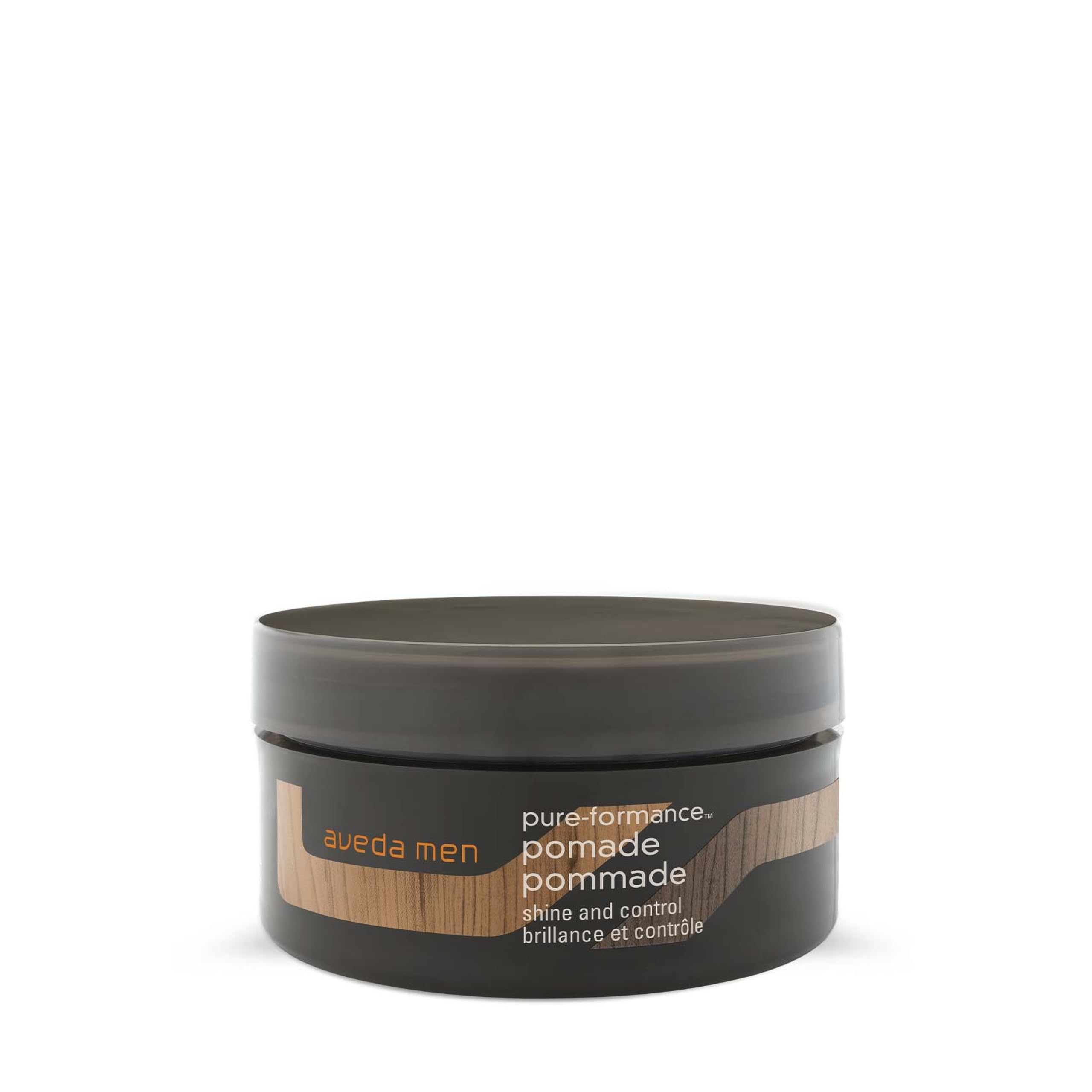 Aveda Men Pure-Formance Pomade | Strong Hold Hair Pomade | Non-Greasy Formula | Water-Based | Short to Medium-Length Hair, 75ml