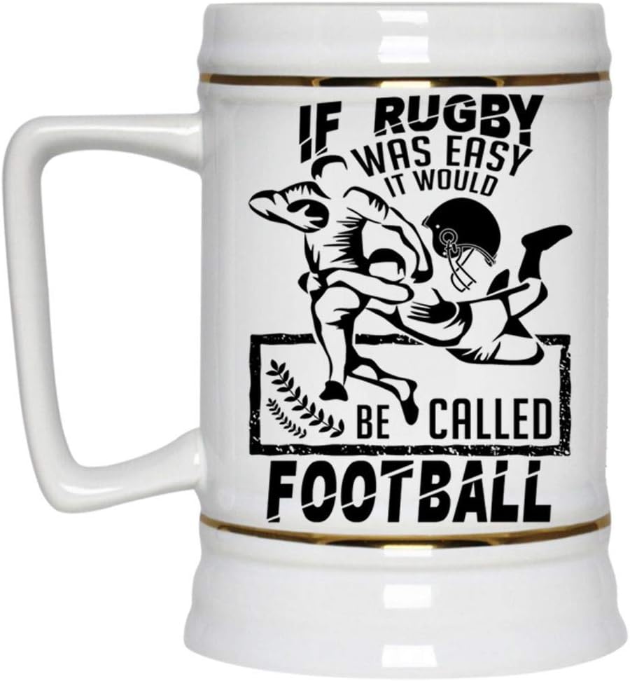 heineken beer mug rugby
