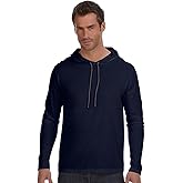 Gildan - Softstyle Lightweight Hooded Long Sleeve T-Shirt - 987