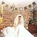 Junxia Miss to Mrs Natural Burlap Banner for Party or Wedding Decoration