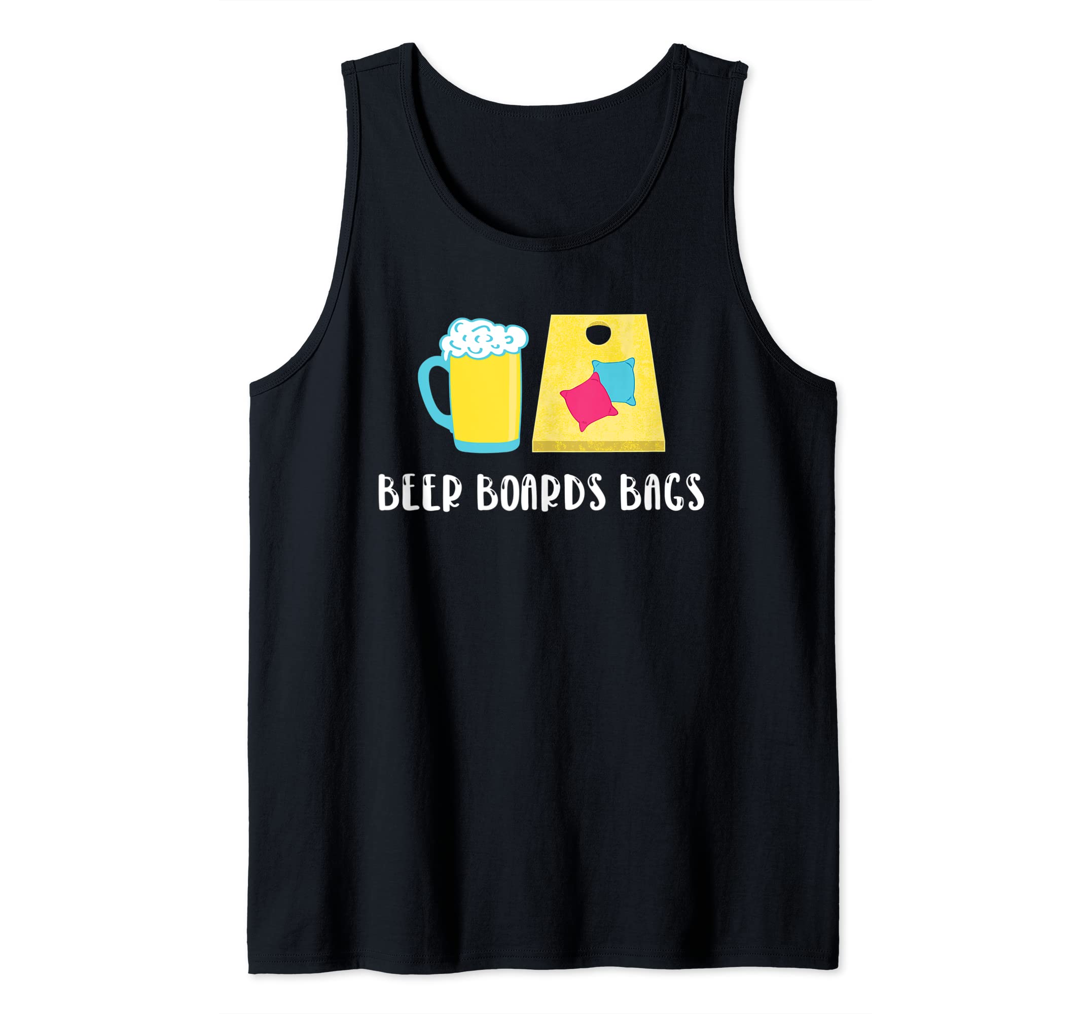 Corn hole Bag Toss Beer Boards Bags Tank Top
