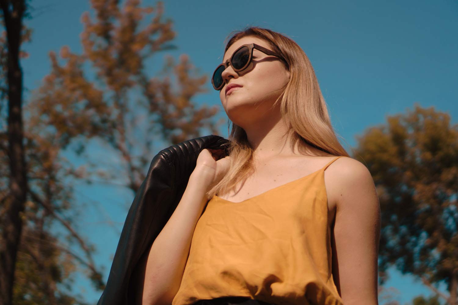 Ablibi Walnut Wooden Sunglasses Polarized Lenses Glasses Mens Driving Shades in Wood Case