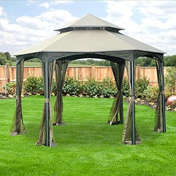 Amazon.de: Garden Winds LCM1230B-RS South Bay sechseckiger Pavillon