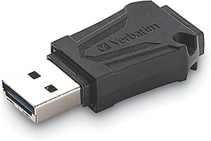 Verbatim 32GB ToughMAX USB 2.0 Flash Drive - Durable & PC/Mac Compatible - Black