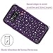 Casetego Compatible with Galaxy S8 Plus Case,Glitter Sparkle Bling Three Layer Heavy Duty Hybrid Sturdy Shockproof Protective Cover Case for Samsung Galaxy S8 Plus-Shiny Purple