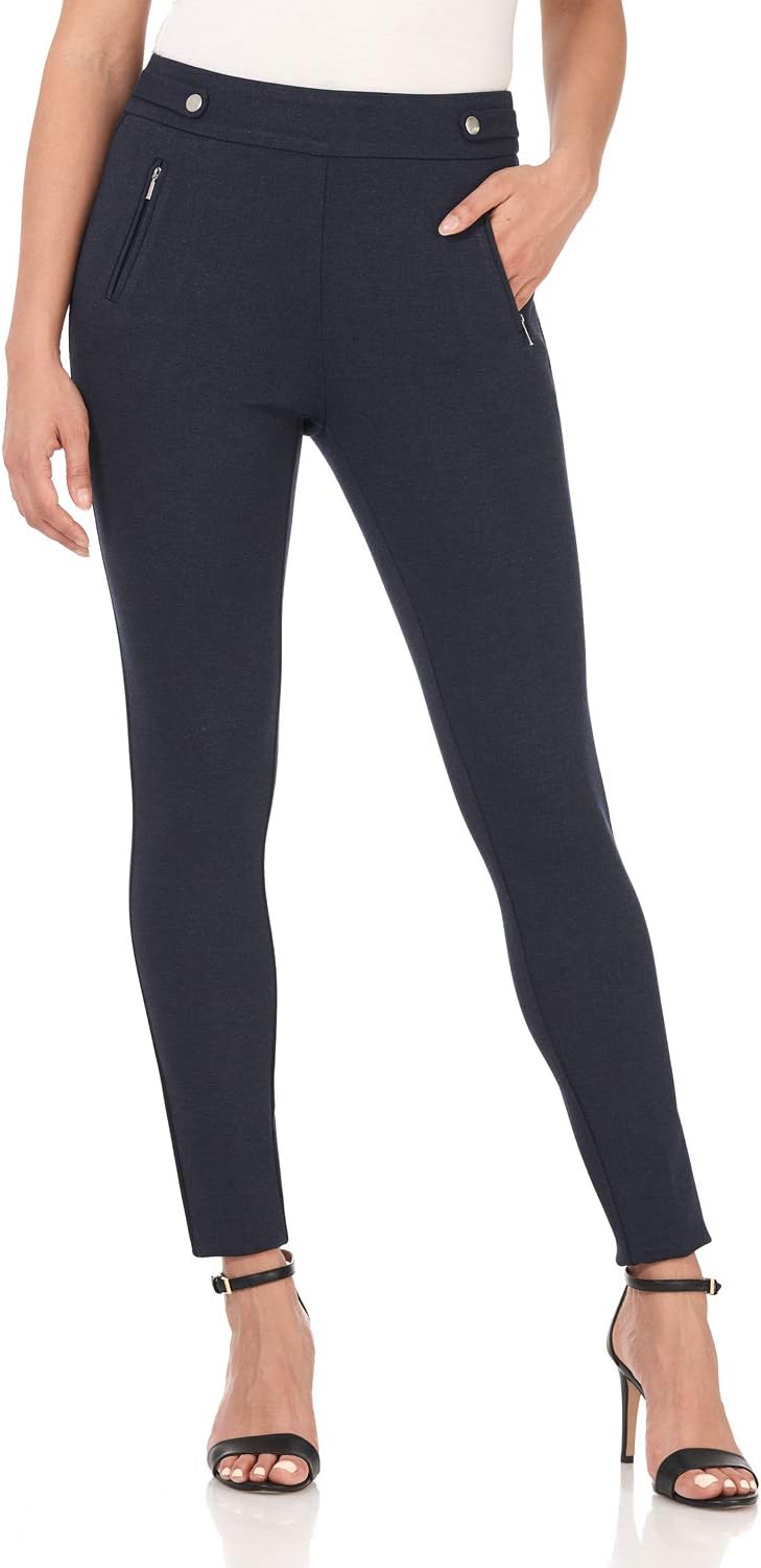 Rekucci Women's Secret Figure Pull-On Knit Skinny Pant