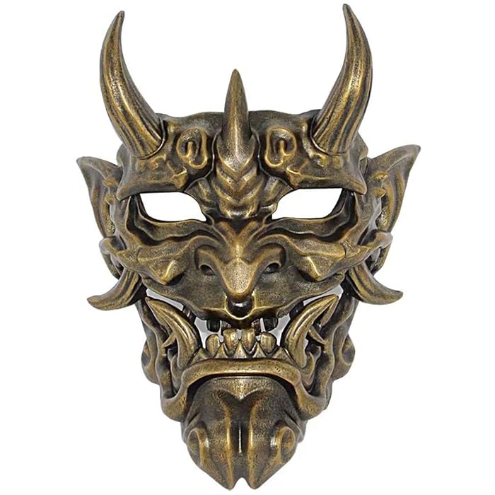 Buy Japanese Prajna Mask, Airsoft Full Face Mask, BB Evil Demon Monster