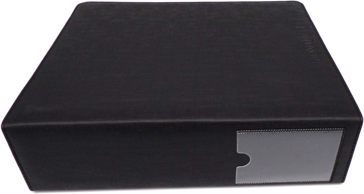 docsmagic.de 3-Ring Premium Album Black + 50 18-Pocket Sideloading Pages - PKM - YGO - MTG, Medium - Image 5
