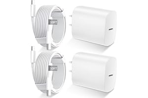 DIHINES iPhone 17 16 15 Charger Fast Charging Type C Chargers USB C Fast Charger Block & iPhone 17 Charger Cord 10FT Long USB C Charging Cable for iPhone 17/17 Pro/17 Pro Max/Air/iPhone 16 15 Pro Max,iPad Pro