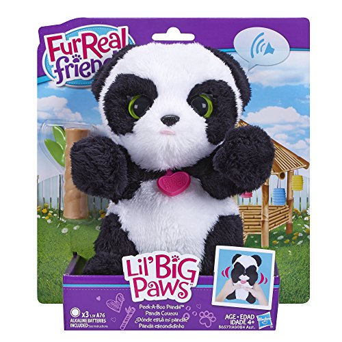FurReal Friends Lil' Big Paws Peek-A-Boo Panda