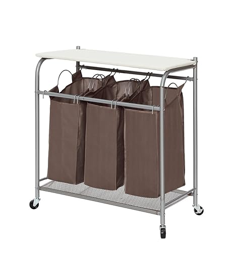 StorageManiac Clasificador plegable para la colada con tabla de