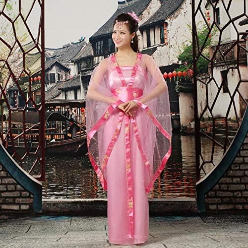 Cxlyq Hanfu Hanfu Oriental Dance Costumes National Costume Han Dynasty Ancient Chinese Woman Costume Chinese Folk Dance Fan Dress Clothing