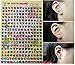 Mighty Gadget ® Girls Pretend Play Stick On Earrings (120+ Pairs)