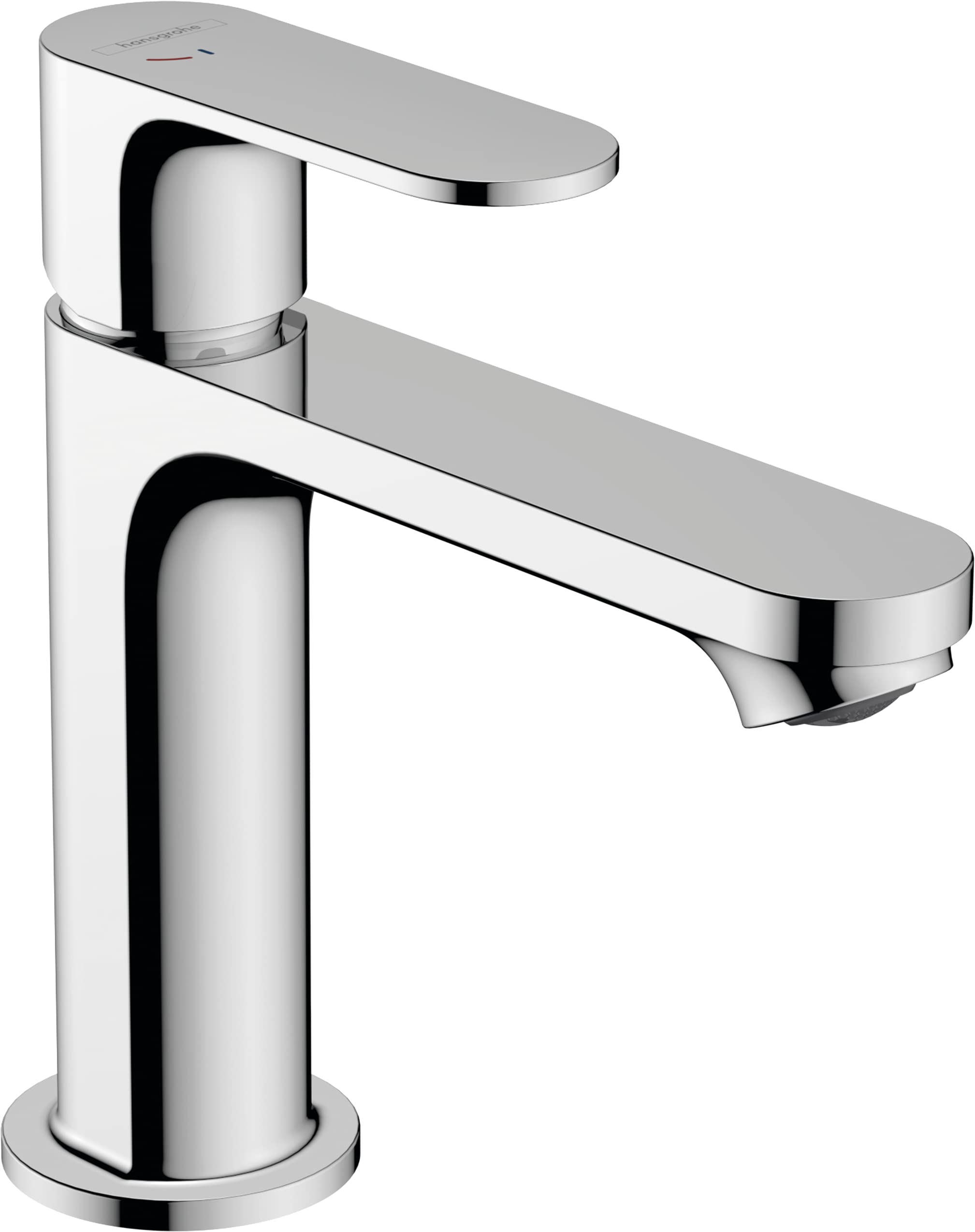 Hansgrohe Rebris S Basin Mixer Tap 110 Energy-Saving with Pop-Up Waste Set, Chrome, 72519000