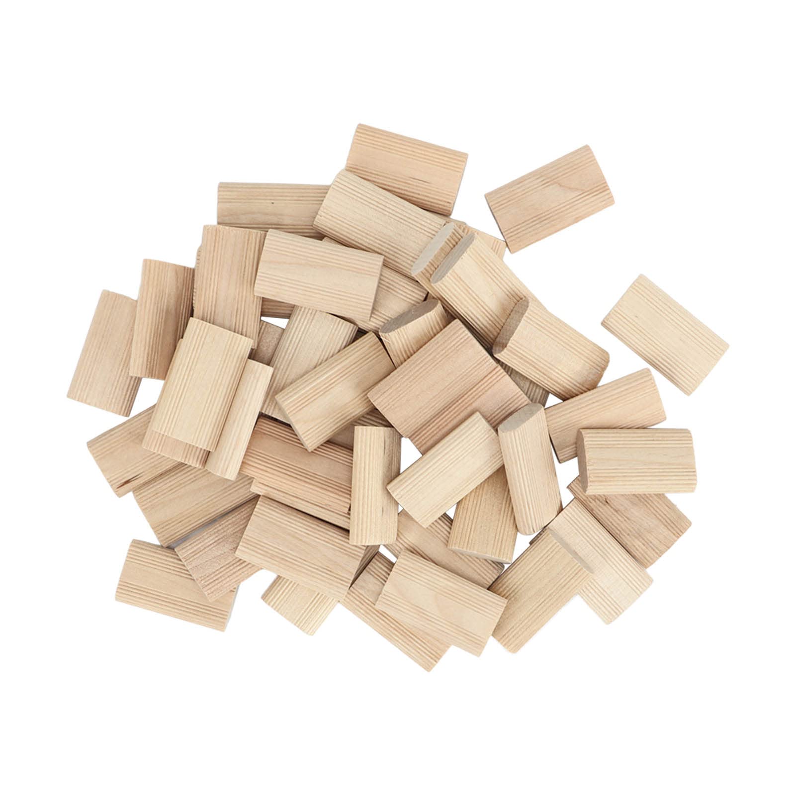 Domino Tenon, 8x40mm Firm Fixation 50Pcs Loose Tenons for Carpentry