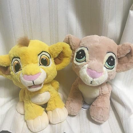 Amazon ライオンキング シンバ ナラ ぬいぐるみ Wdw フロリダ 限定 ぬいぐるみ ホビー