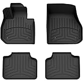 WeatherTech FloorLiner HP Custom Fit Floor Mats for BMW X2 28i, X1 28i, X1 M35i - 1st &amp; 2nd Row (4418151-447482IM), Black