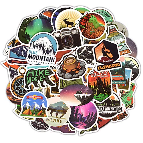 1 Honch+Wilderness+Stickers+Outdoors+Adventure