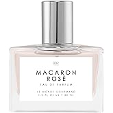 Le Monde Gourmand Macaron Rosé Eau de Parfum - 1 fl oz (30 ml) - Rose, Floral, Sugar Perfume Notes