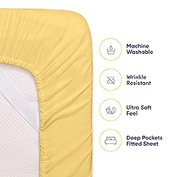 Twin Size Bed Sheets - 4 Piece 1500 Supreme