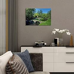 chenchenArt Augusta National Golf Course Wall Art
