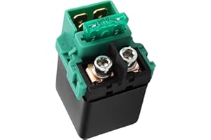 YERBAY Starter Solenoid Relay for Honda Shadow 750 VT750 1998-2010 / VT1100 Shadow 1100 Spirit 1997-2007 / CBR600RR 2003-2014/CBR 600 F2 F3 F4 F4i 1991-2003 for Kawasaki Vulcan 500 800 900 1500-1700 2000