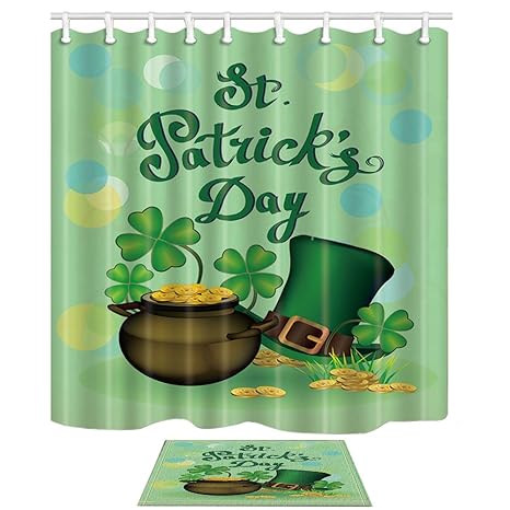 Amazon Com Nymb Spring Decor Shamrock Leaves And Hat For St