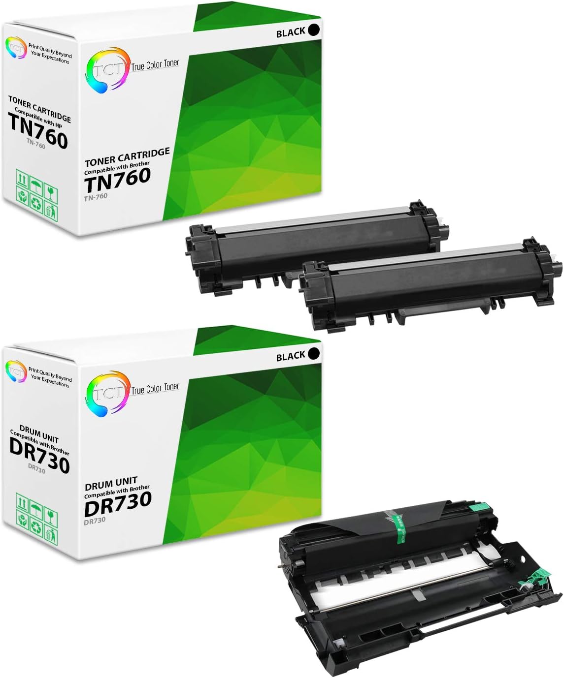 brother tn760 color toner