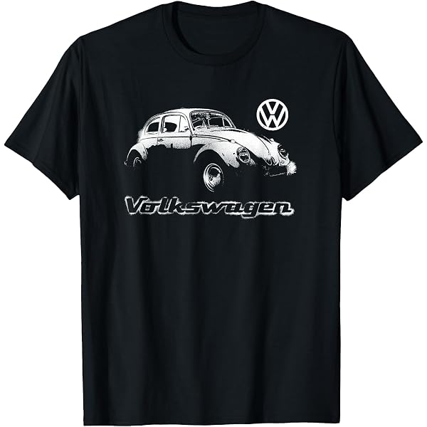 Amazon.com: Volkswagen Beetle White Live The Adventure T-Shirt