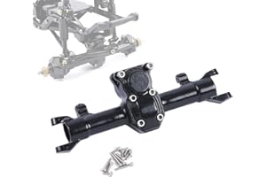 RZXYLRC Alloy Front Axle Housing for Axial SCX24 90081 Deadbolt AXI00001 C10 1/24 RC Crawler Upgrades (Front)