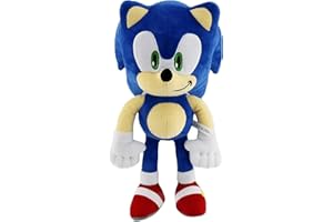 Gavya Sonic Plush Doll,12 inch The Hedgehog 2 The Movie Knuckles Toy, Shadow Stuffed Animals Plush Pillow, Gift for Kids (Blue)