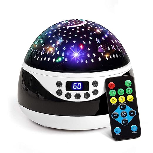 Proyector de Estrellas Baby Night Light, Control Remoto con ...