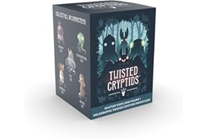 Unstable Games Twisted Cryptids Vinyl Mini Figure Blind Box - Includes a Playable Promo Card - Cute Adorable Figure Mystery Box