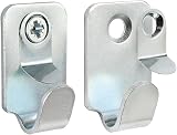 Taskar Heavy Duty Picture Hooks 15kg Load Safety Pack of 3 with Screws Wall view 4